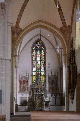südlicher Nebenchor mit Epitaph für Franz von Kerssenbrock