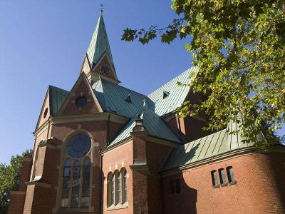 Südostansicht Ev. Kirche Essen-Werden