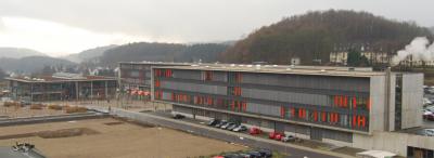 Blick auf das Campusgelände