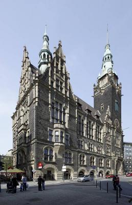 Südwestansicht Rathaus Elberfeld