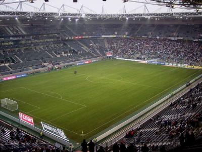 Blick auf das Spielfeld