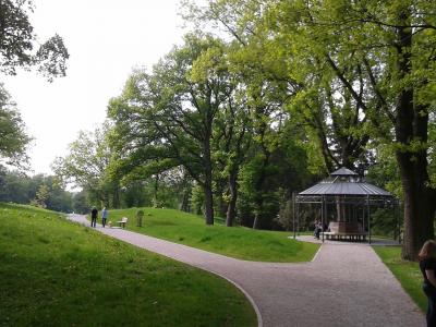 Panoramapark Johannisberg Bielefeld, Pavillon im historischen Park