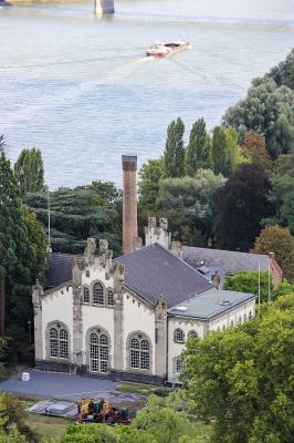 Ansicht Westfassade Altes Wasserwerk Bonn