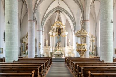 Innenraum, Blick nach Osten