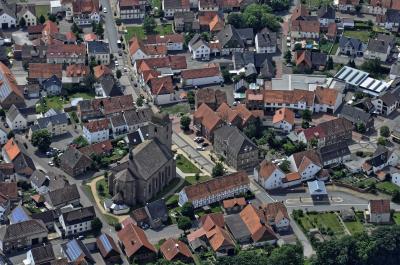 Luftbild von Nordosten
