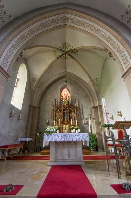 Ansicht des Chors