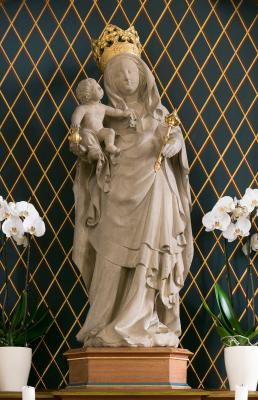 Madonna aus Baumberger Sandstein