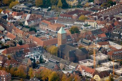 Luftbild St. Jakobi Coesfeld
