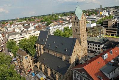 Ev. Marienkirche Dortmund von oben