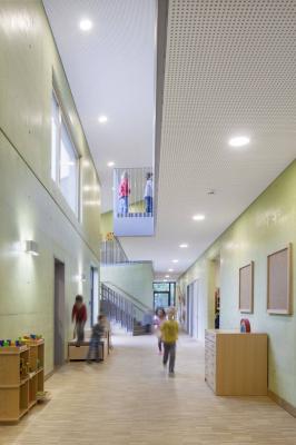 Innenansicht Spielhalle Kita im Kamp