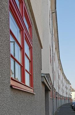 Straßenfassade Blauer Hof