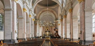 Innenansicht St. Michael Richtung Chor