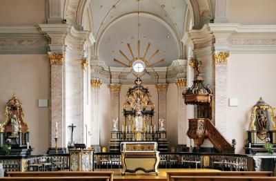 Blick zum Altar
