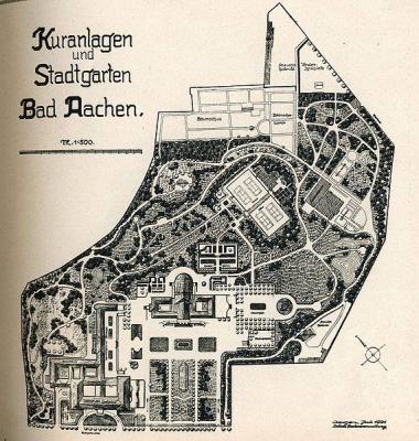 Stadtgartenplan von 1925