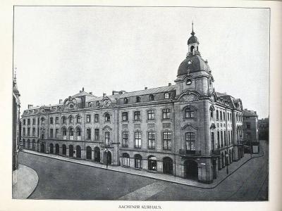Altes Kurhaus in Aachen nach dem Umbau, um 1905