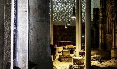 Ausgrabungen von St. Kolumba im Diözesanmuseum Kolumba