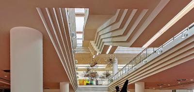 Museum Ludwig, Treppenanlage innen