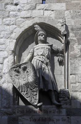 Skulptur des „Kölner Bauern“