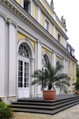 Detail der Fassade der Redoute