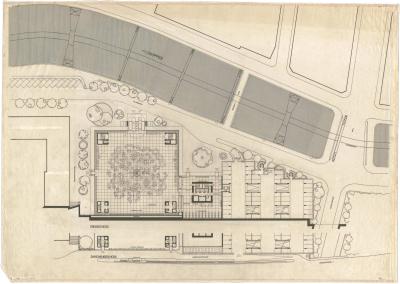 Entwurfspläne, Grundriss/Lageplan