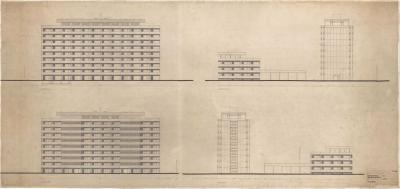 Ansichten Entwurfspläne