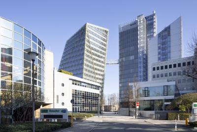 Blick auf den LVM-Campus