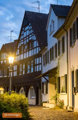 Gartensiedlung Gronauer Wald, Fachwerkhaus an der Eiche