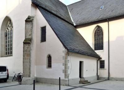 Sakristei an der Nordseite des Chors