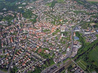 Luftbild von Bad Salzuflen