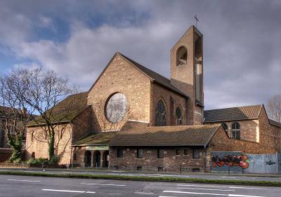Ansicht ehemaligen Franziskanerkirche von Süd-Ost