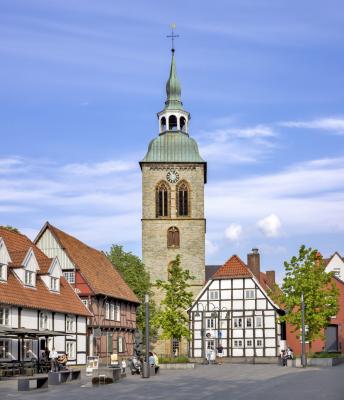 Ansicht Westturm, St. Ägidius Rheda-Wiedenbrück
