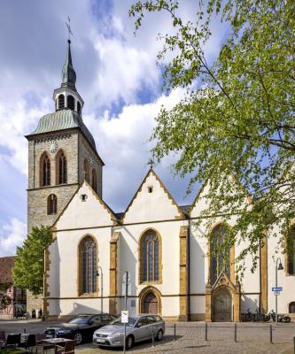 Südansicht St. Ägidius Rheda-Wiedenbrück