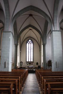 Blick zum Chorraum