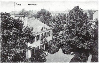 historische Aufnahme des Hauses