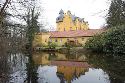 Rückseite des Schlosses mit Zwerchgiebeln