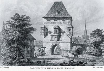 Osthofentor um 1850