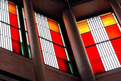 Detail der Fenstergalerie 