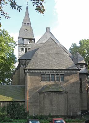 Auferstehungskirche Gelsenkirchen, Ostseite 