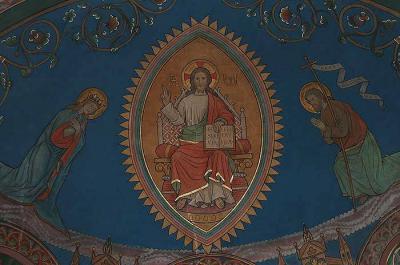 Majestas Domini in der Apsis