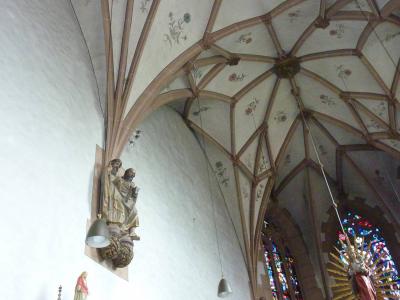 Detail des Sterngewölbes