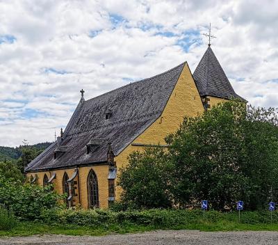 Schlosskirche Schleiden von Westen gesehen