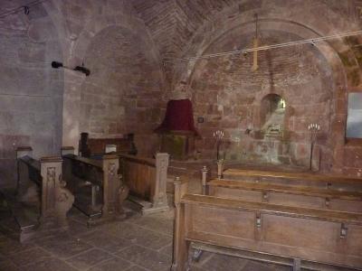 Blick in die Burgkapelle
