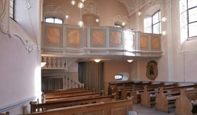 Kreuzkapelle, östliche Empore