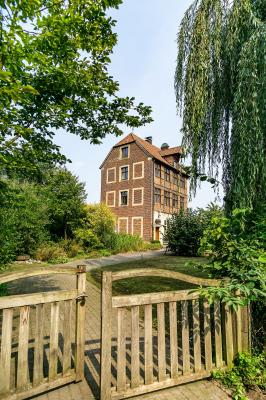 Speichergebäude von Westen