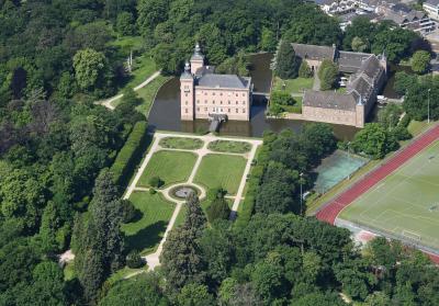 Schloss Gracht, Luftbild