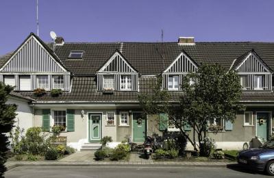 Häuserzeile der Siedlung Johannenhof
