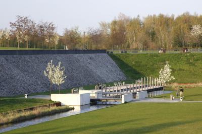 Blick auf die Parkanlage