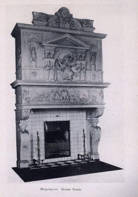 Schloss Hugenpoet, Renaissance-Kamin