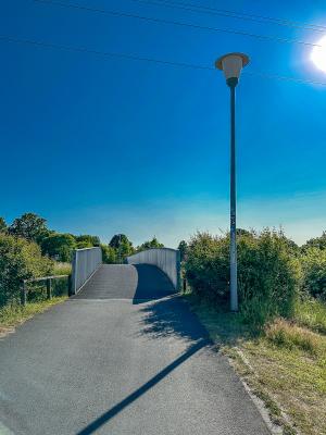 Fuß- und Radwegebrücke Schlautbogen
