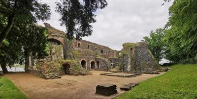 Kaiserpfalz, Ruine des Palas